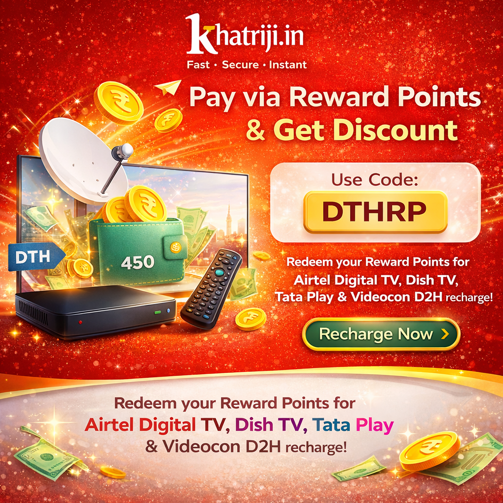 DTH Recharge Reward Points Offer