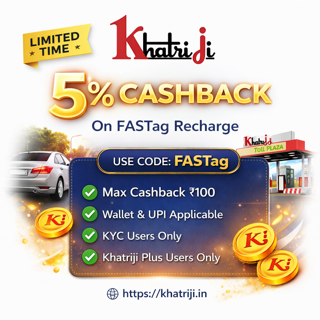 FASTag Recharge Offer and Cashback