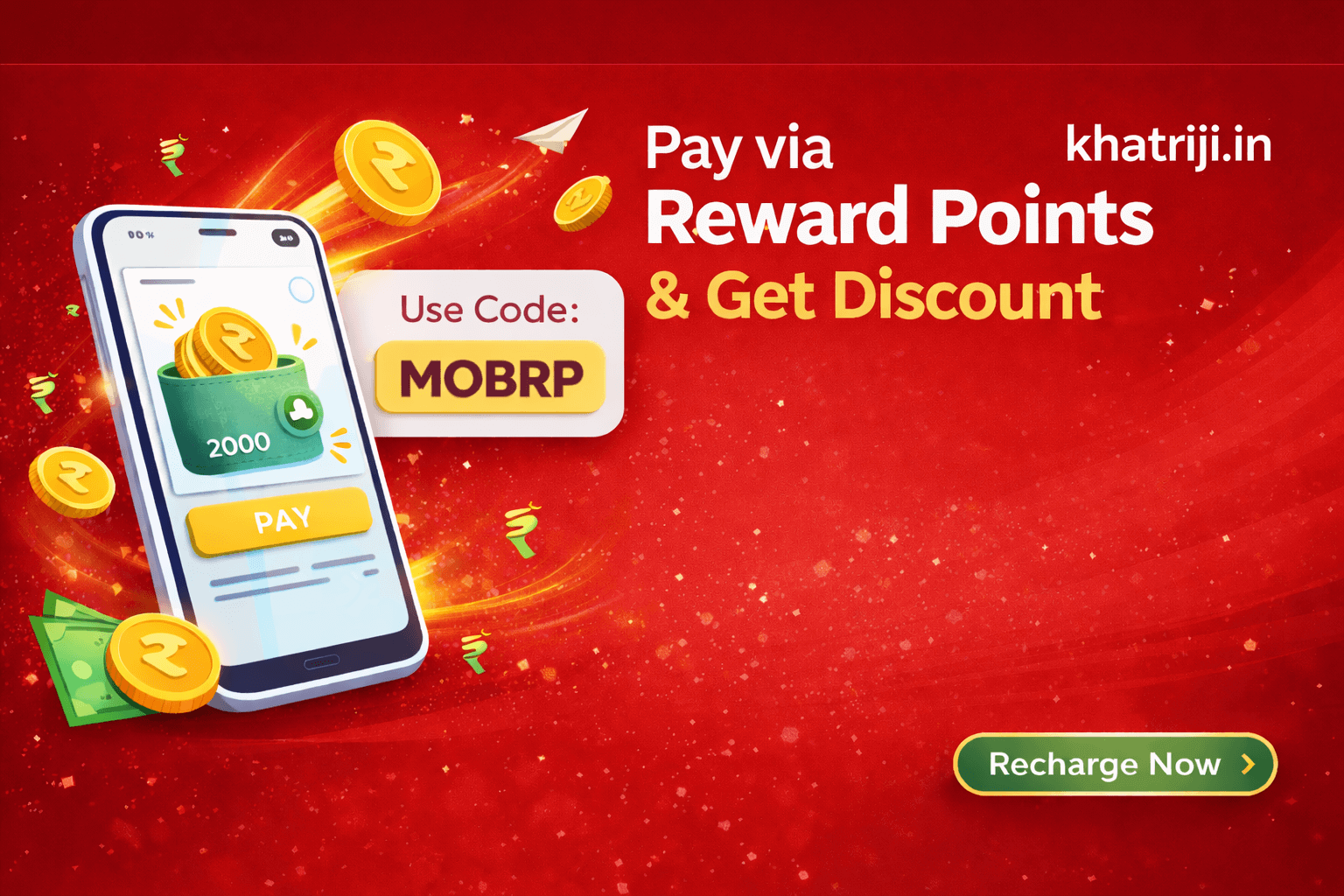 Pay via Reward Points & Get Discount