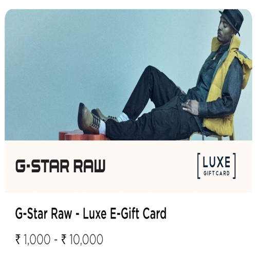 G-STAR RAW-Luxe E-Gift Card