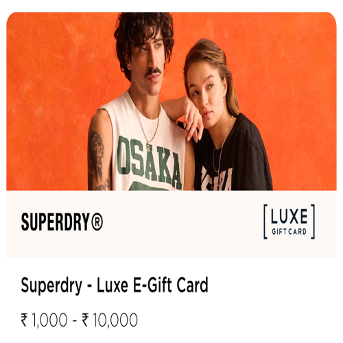 Superdry-Luxe E-Gift Card