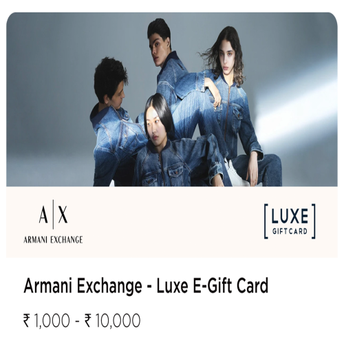 Armani Exchange-Luxe E-Gift Card