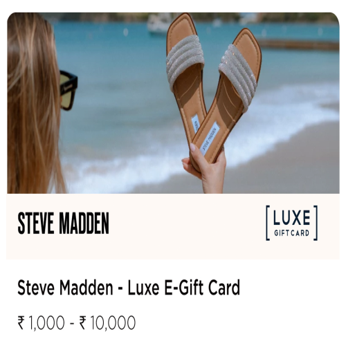 Steve Madde-Luxe E-Gift Card